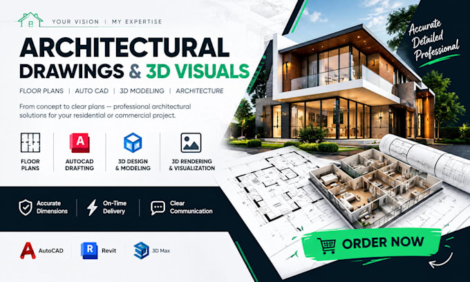 design floor plan, autocad architectural drafting and 3d design