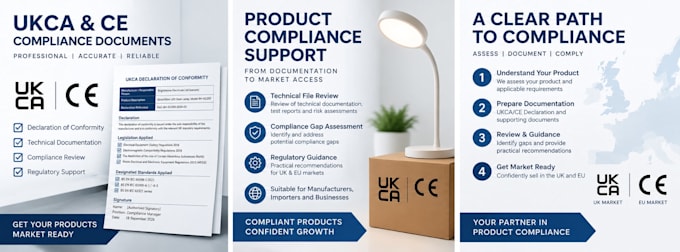 prepare ukca and ce compliance documents
