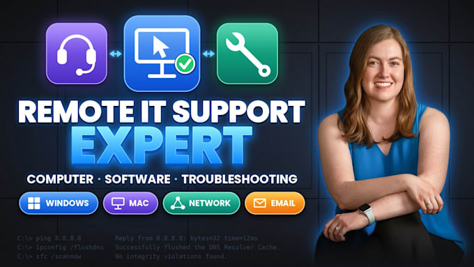 provide remote technical support for computer and software issues
