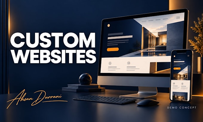 develop a custom responsive website for your business