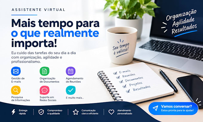 a sua assistente virtual