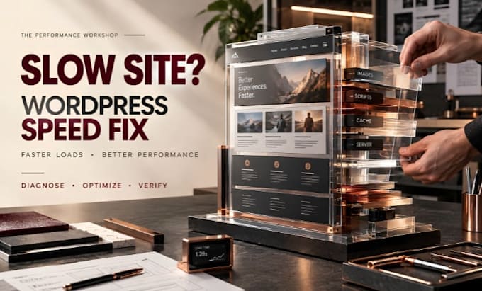 fix slow wordpress website speed, performance and loading issues