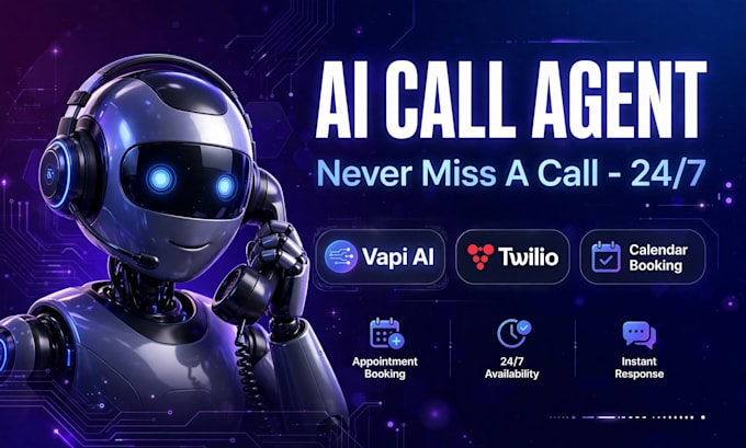 build ai call agent for business appointment and support