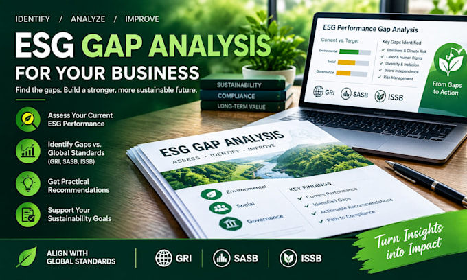 conduct an esg gap analysis for your business
