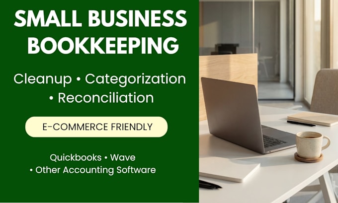 organize, categorize and reconcile your small business bookkeeping