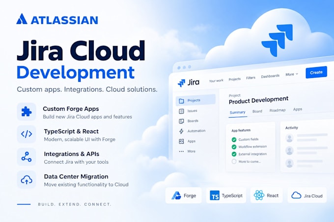 custom apps and integrations for jira cloud