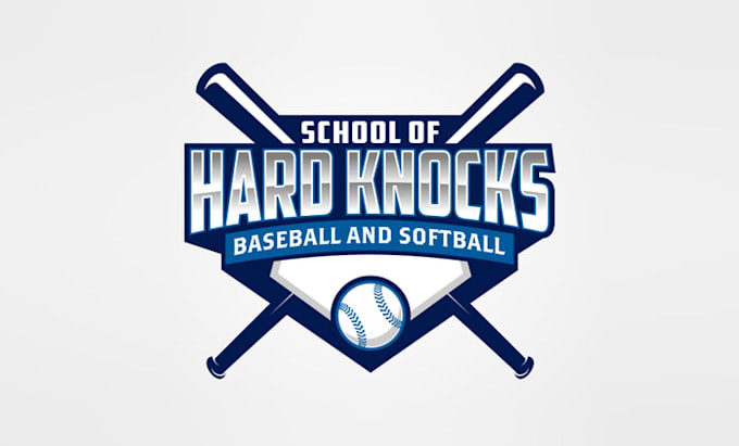 design baseball and softball training facility logo