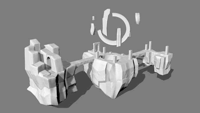 create detailed 3d architectural and game environments