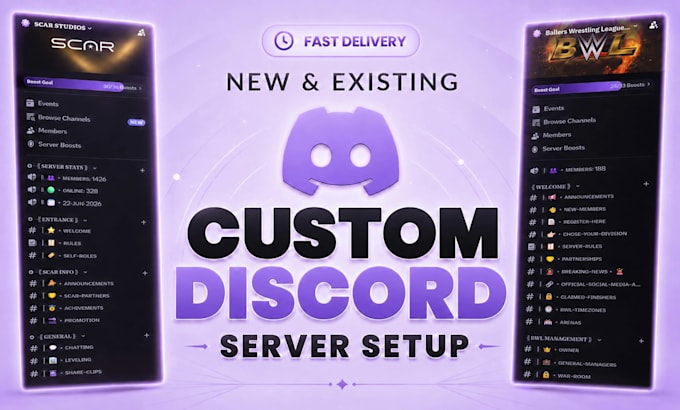 setup best discord server professionally