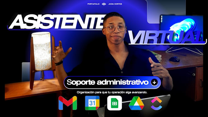 asistente virtual para apoyo administrativo y organización