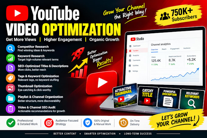 do keyword research, SEO for youtube videos