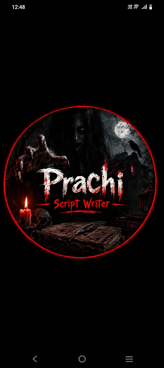 write a terrifying horror animation script