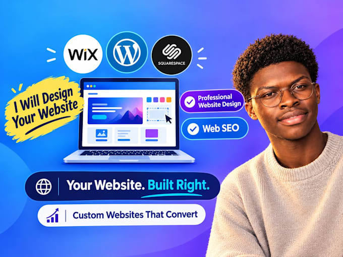 design a high quality website for your business