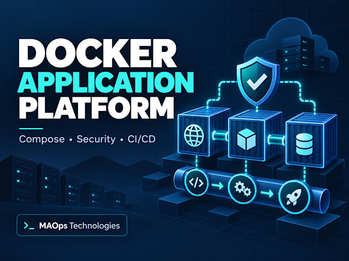 architect a secure docker compose environment with validation and documentation