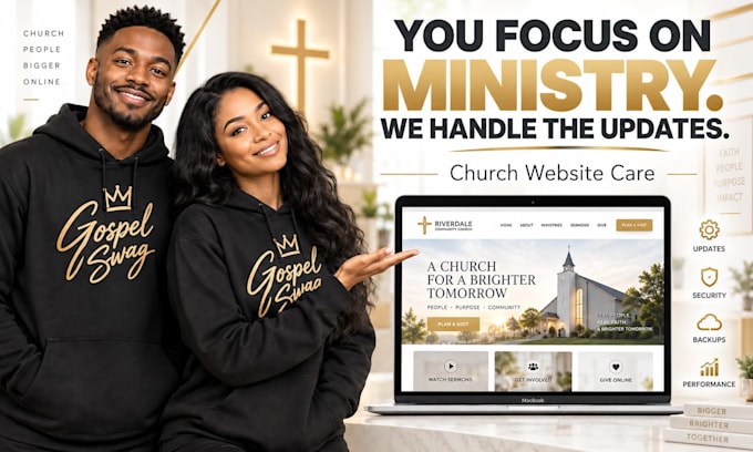 maintain and update your wordpress church website