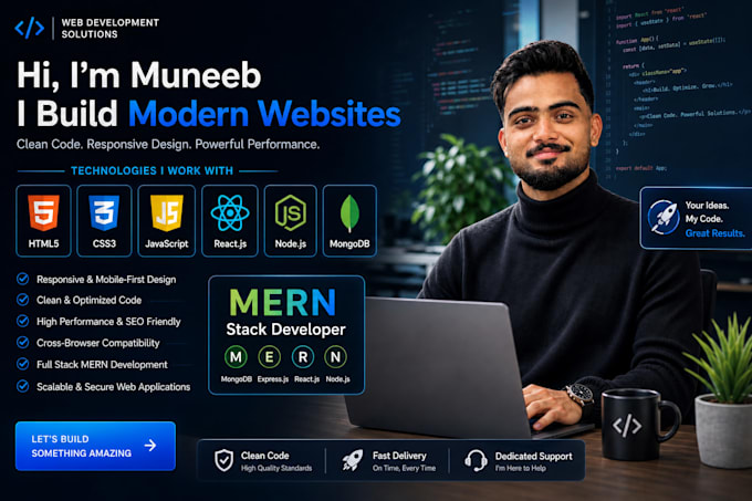 be your mern stack developer