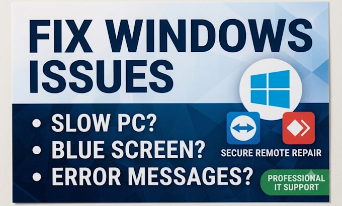 troubleshoot and fix windows pc and laptop problems