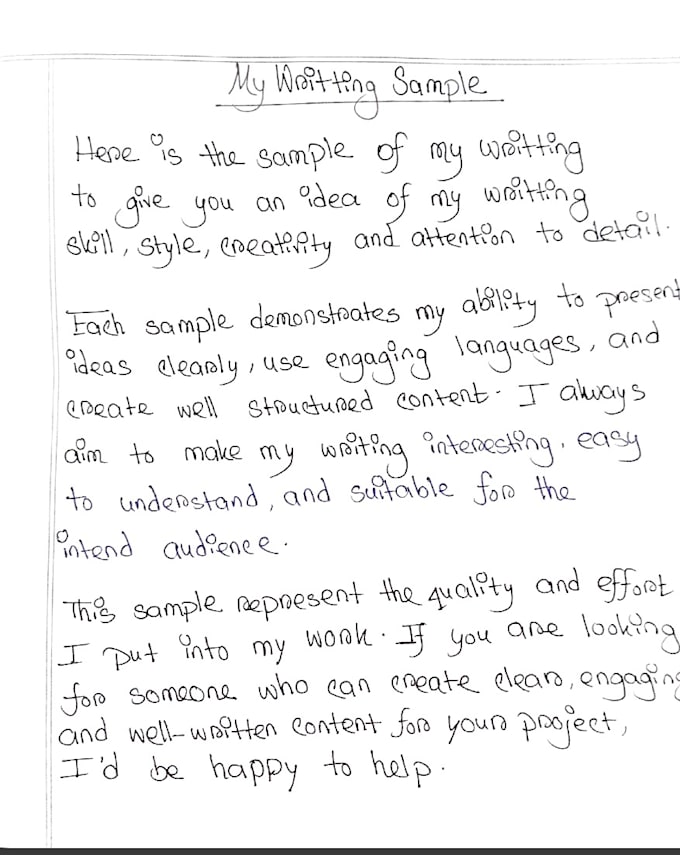 write beautifully and clearly anything