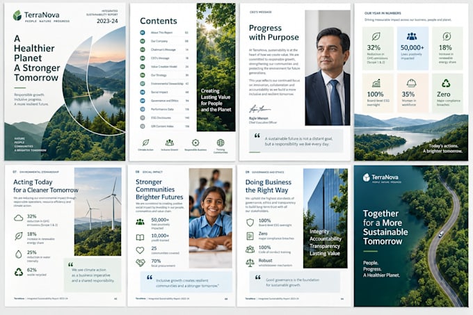 provide esg reporting, gri and csrd advisory