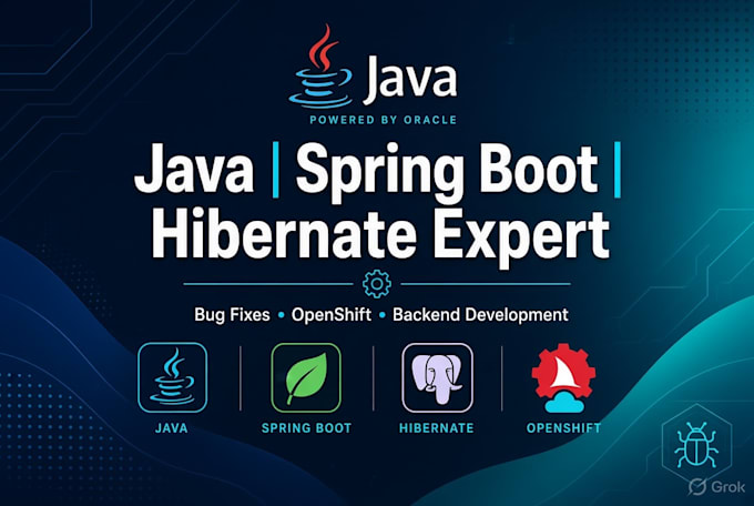 develop java full stack web application