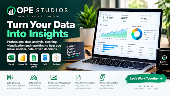 do data science, predictive analysis in python and machine learning