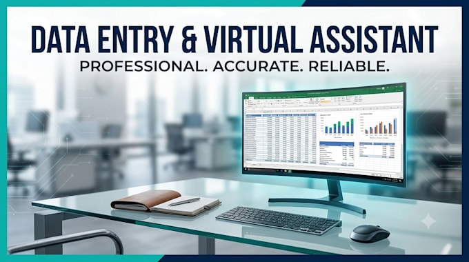 be your excel data entry, database management