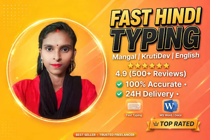 do fast hindi typing, mangal krutidev and image to text typing