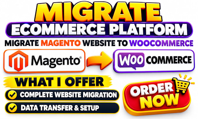 migrate ecommerce platform migrate magento website to woocommerce migration