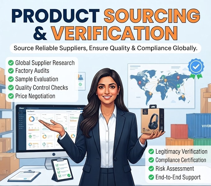 product sourcing and supplier verification