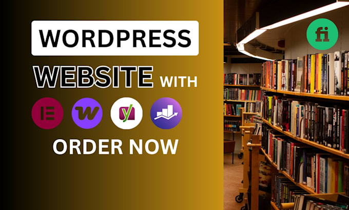 design wordpress website as elementor pro and elementor expert
