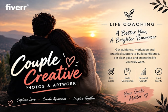 create couple ideas and provide life coaching guidance