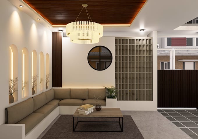 do create design interior, 3d modeling, and realistic rendering