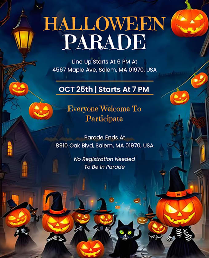 create poster and video invitation design