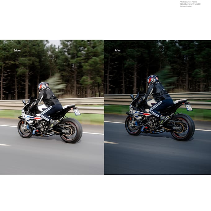 professionally edit and enhance automotive photos