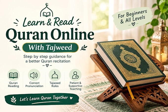 teach quran with tajweed online