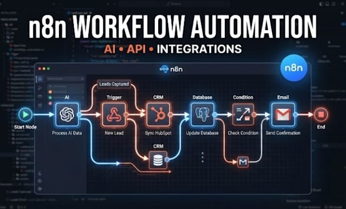 n8n workflowautomation ai agent API and business integration