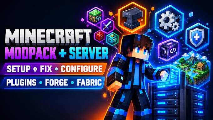 setup create fix develop minecraft modpack server configuration plugins forge