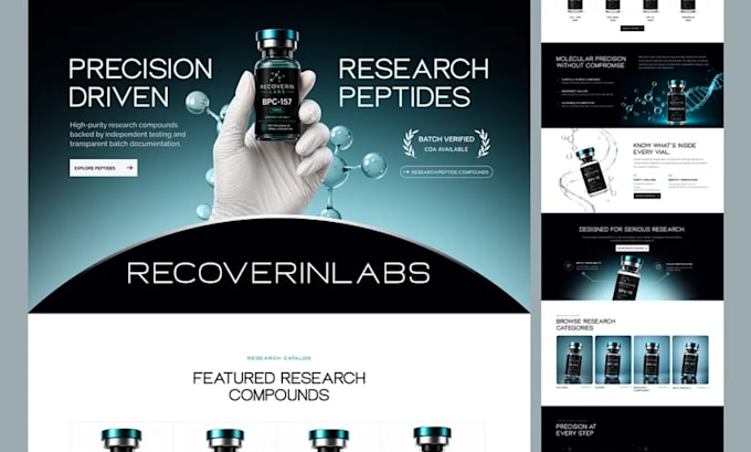 peptide website, peptide store, research peptide, supplement website, peptide