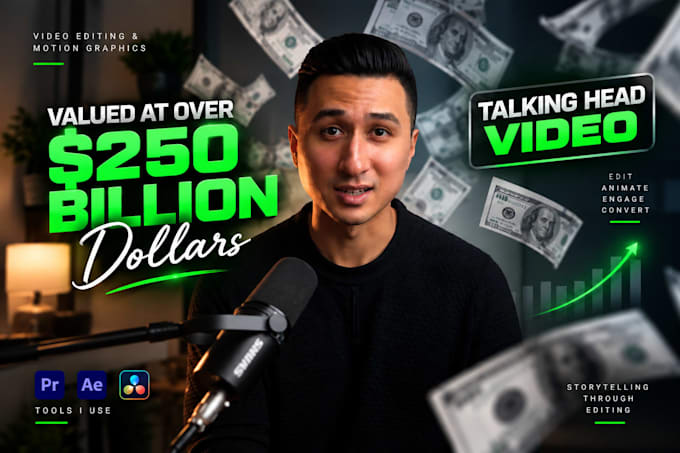 edit professional talking head videos