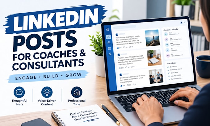write linkedin posts for coaches and consultants