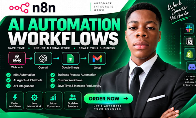 build n8n ai agent ai automation n8n workflow ai agent n8n developer