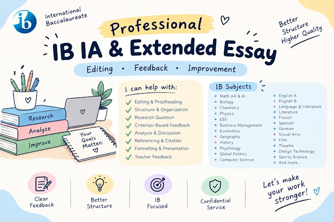 provide ib ias feedback and improvements