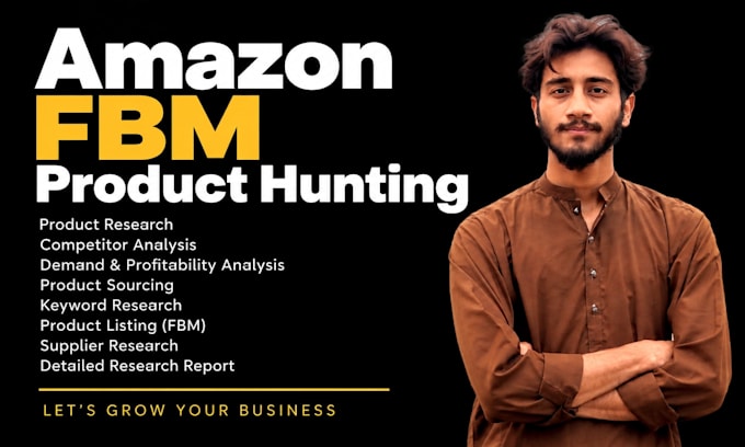 do amazon fbm product hunting and product research