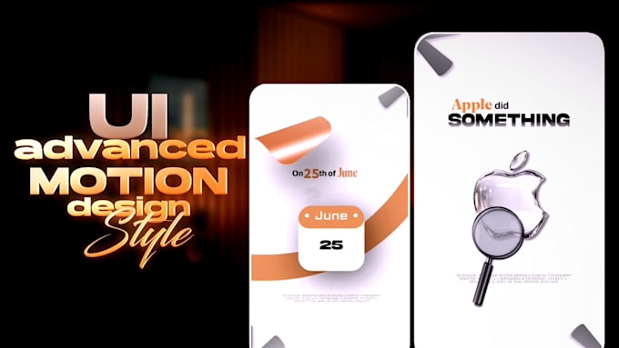 create advanced motion design and tech explainer reels