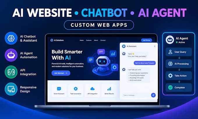 ai website development chatgpt integration react expert