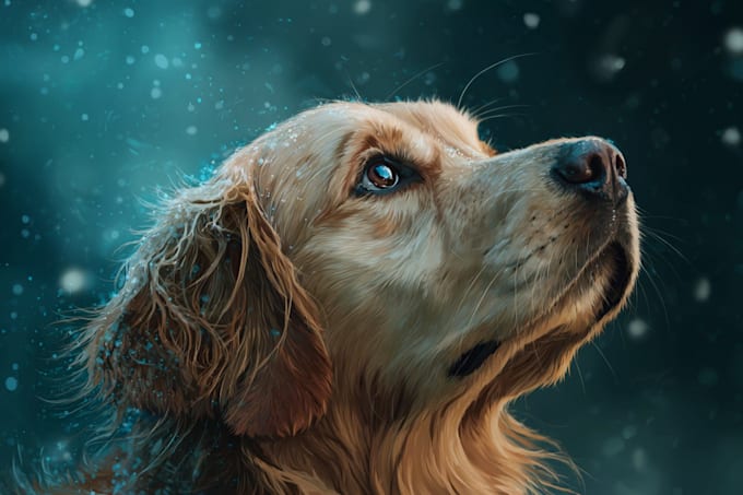 paint a portrait for your pet, any animal