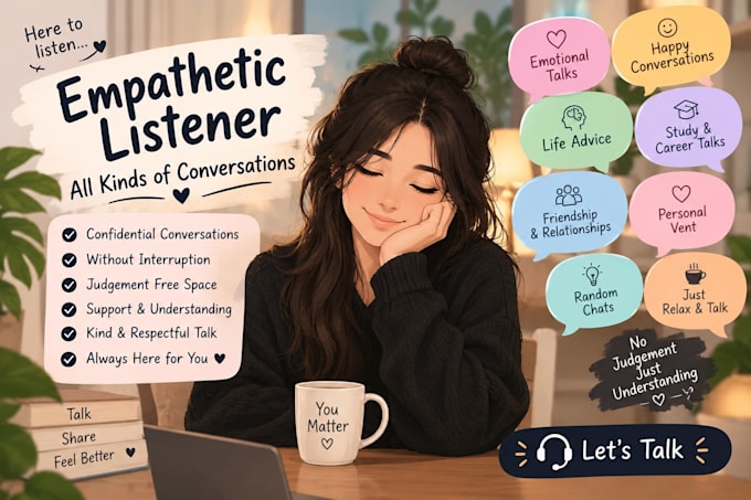 listen advice write and manage