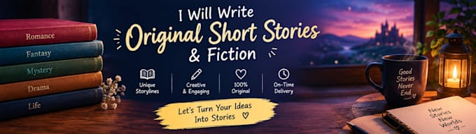 write creative stories and engaging blog posts for you