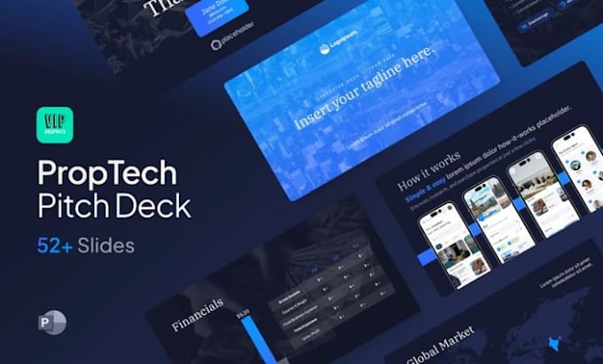 design a modern real estate pitch deck or proposal