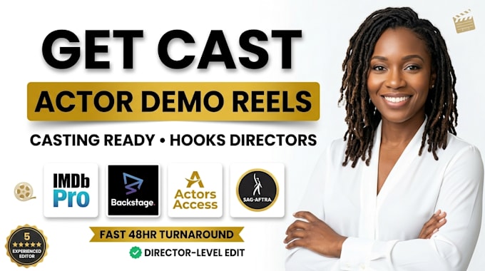 edit a casting ready actor demo reel that hooks directors